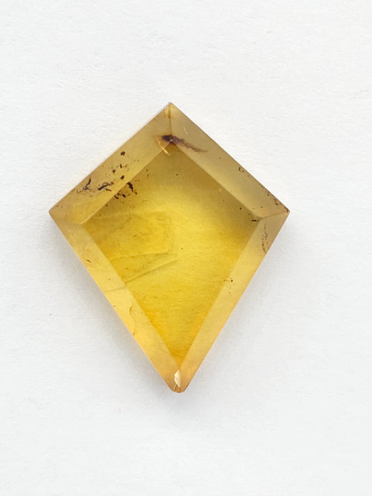 Amber Geometric Cabochon