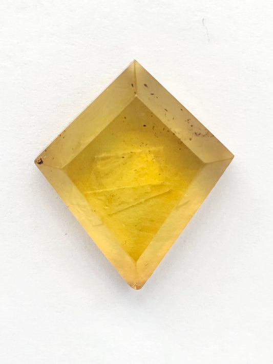 Amber Geometric Cabochon