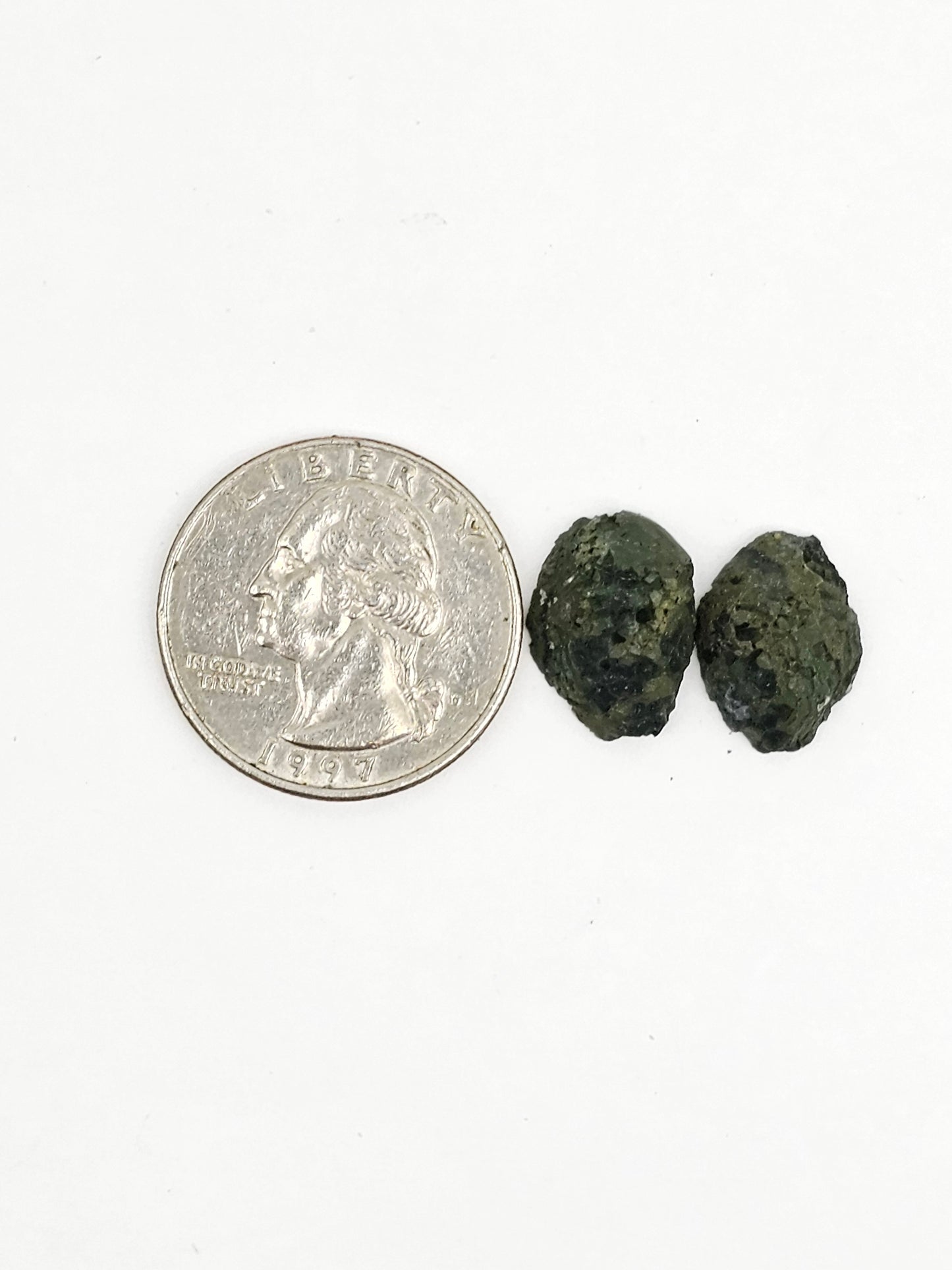Tabasco Geode Cabochon Pair | Natural Mexican Geode