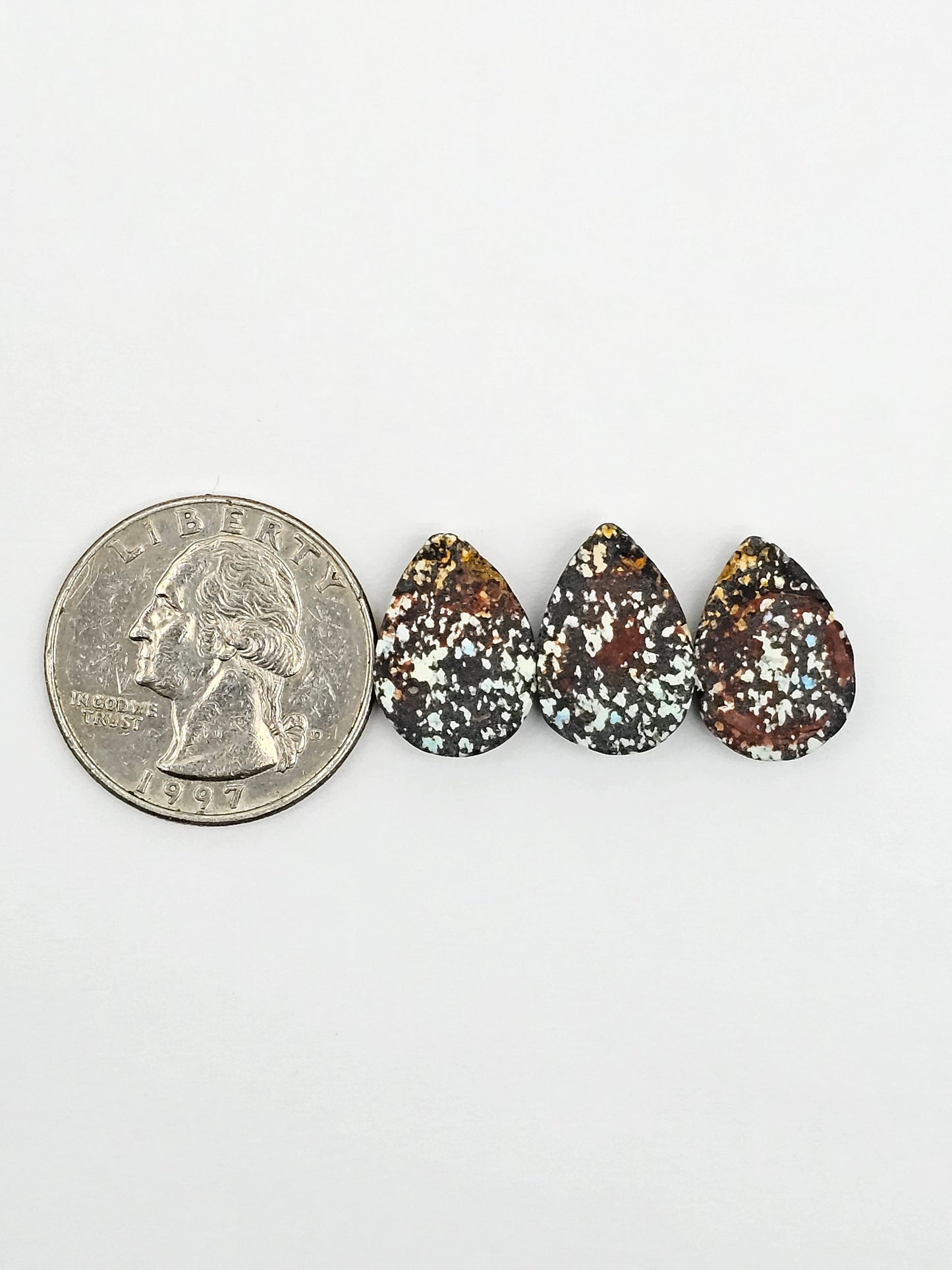 Rare Mexican Leopard Opal Cabochon Lot