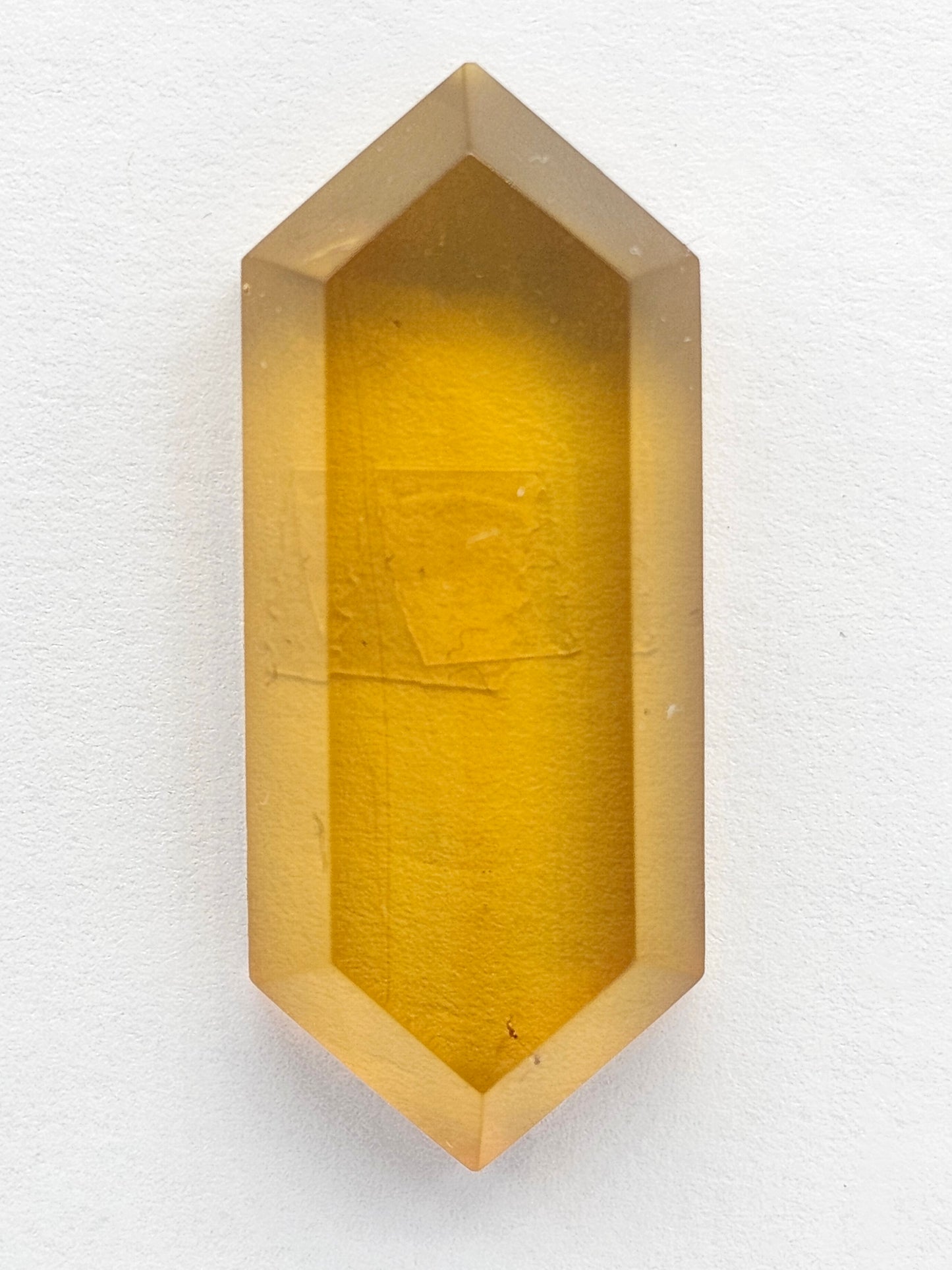 Amber Geometric Cabochon
