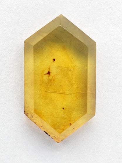 Amber Geometric Cabochon