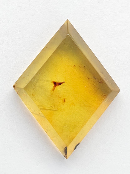 Amber Geometric Cabochon