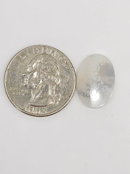Scenic Dendritic Agate Cabochon – Natural Landscape Stone