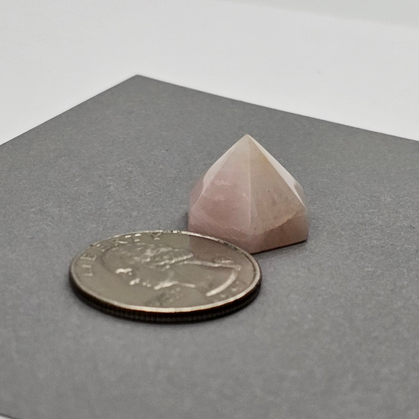 Rose Quartz Geometric Cabochon