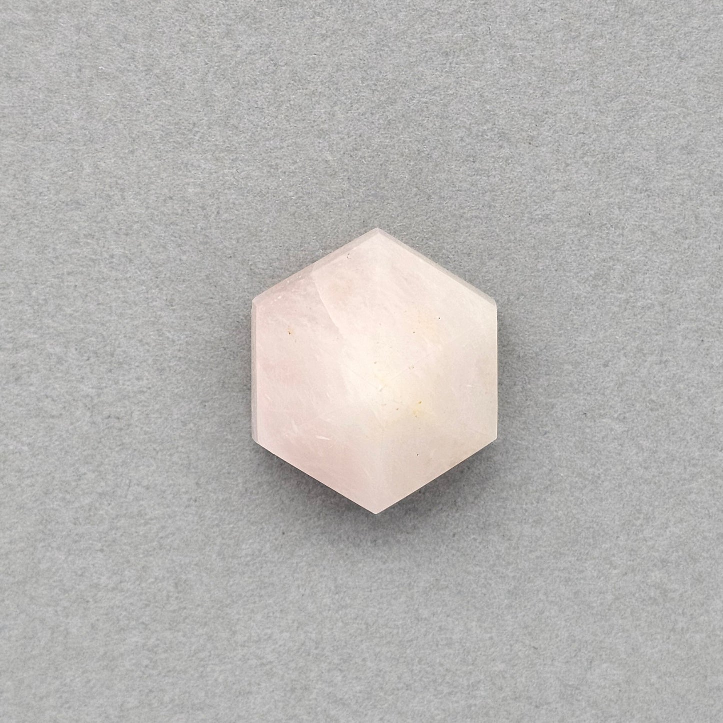 Rose Quartz Geometric Cabochon