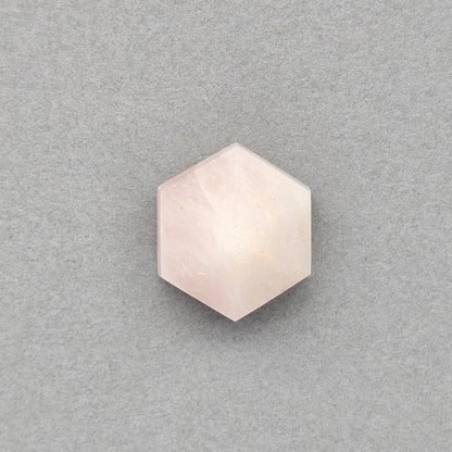 Rose Quartz Geometric Cabochon