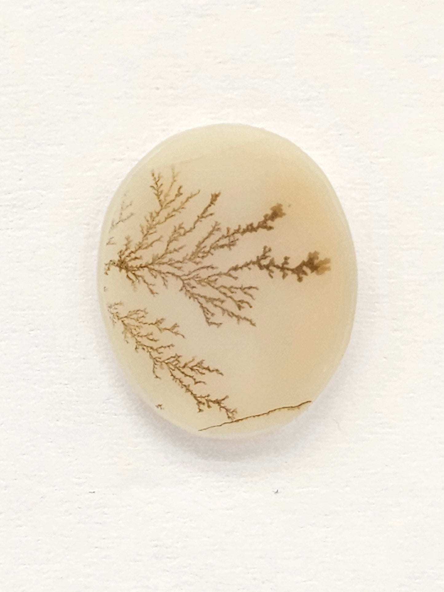 Scenic Dendritic Agate Cabochon – Natural Landscape Stone