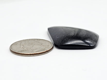 Gold Sheen Obsidian Cabochon | Natural Mexican Obsidian for Silversmiths