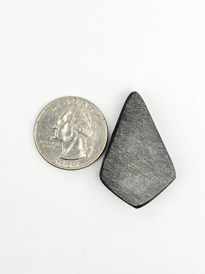 Gold Sheen Obsidian Cabochon | Natural Mexican Obsidian for Silversmiths
