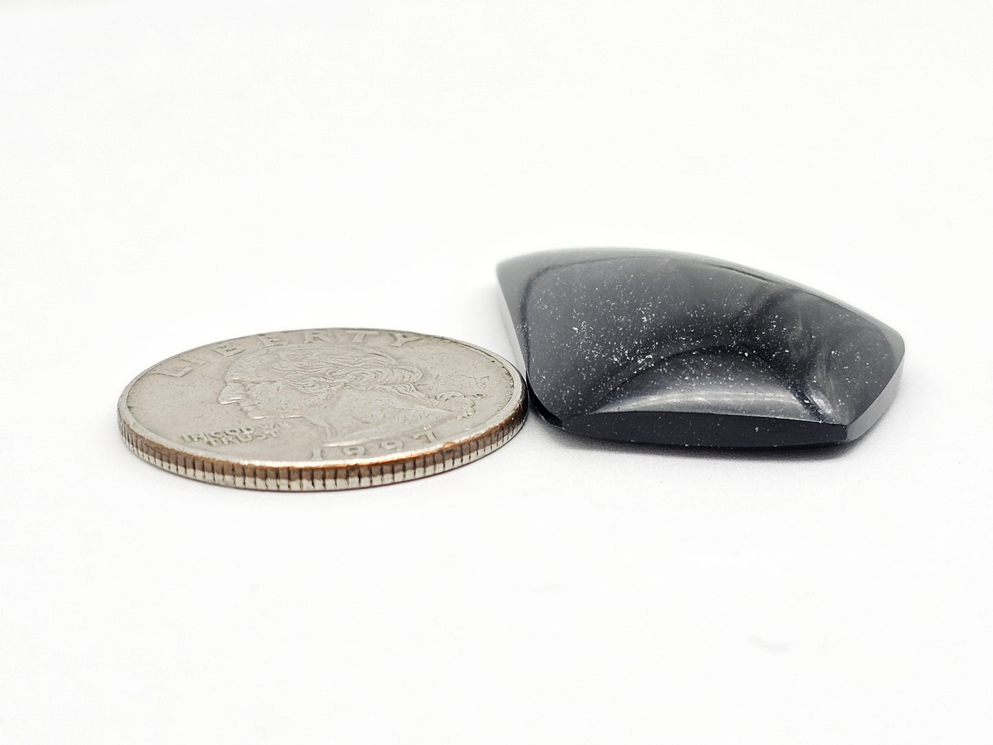 Gold Sheen Obsidian Cabochon | Natural Mexican Obsidian for Silversmiths