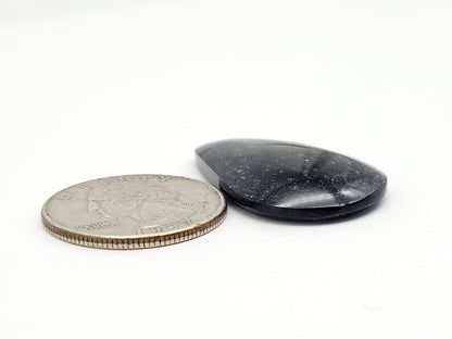 Gold Sheen Obsidian Cabochon | Natural Mexican Obsidian for Silversmiths