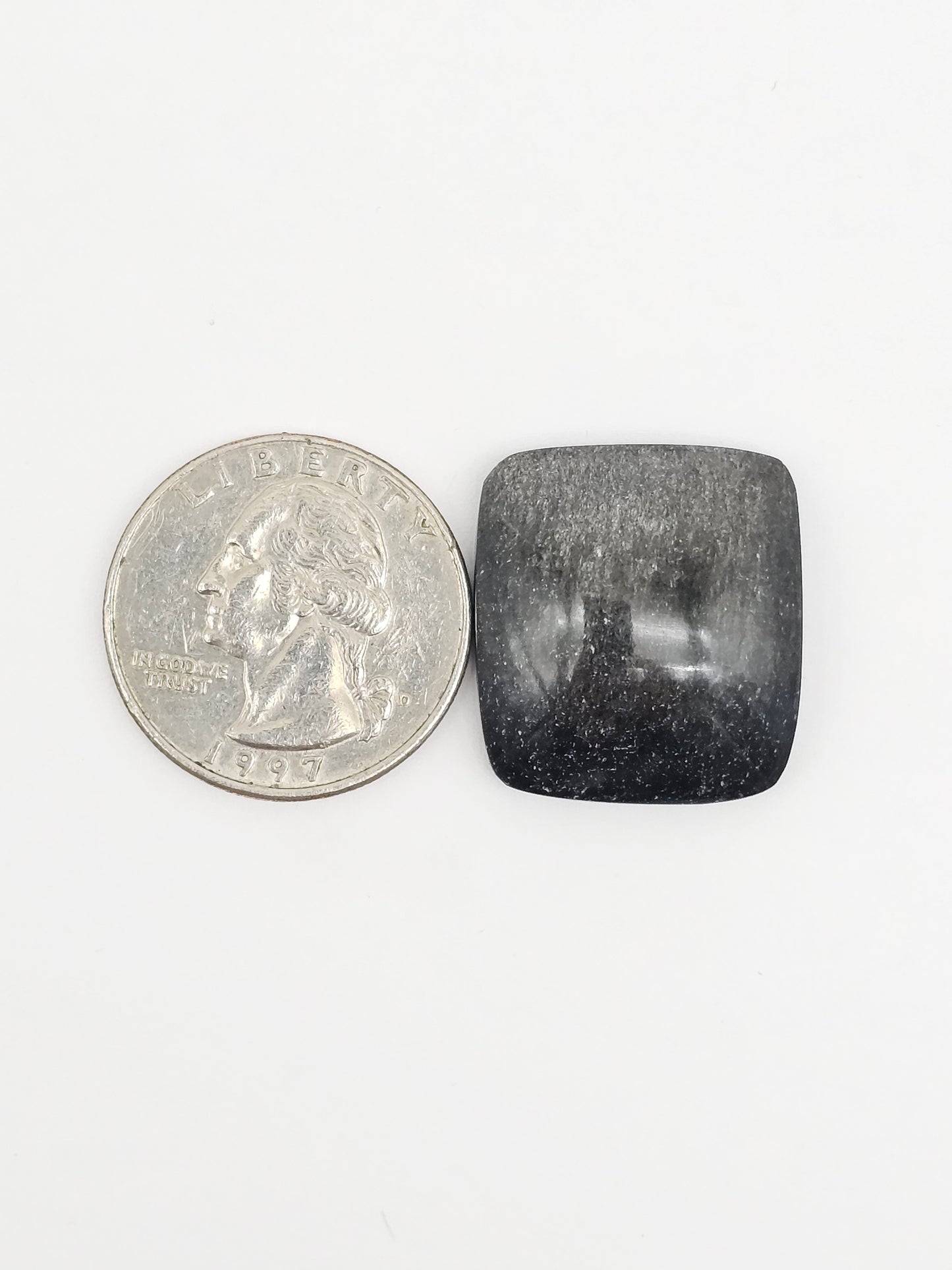 Gold Sheen Obsidian Cabochon | Natural Mexican Obsidian for Silversmiths