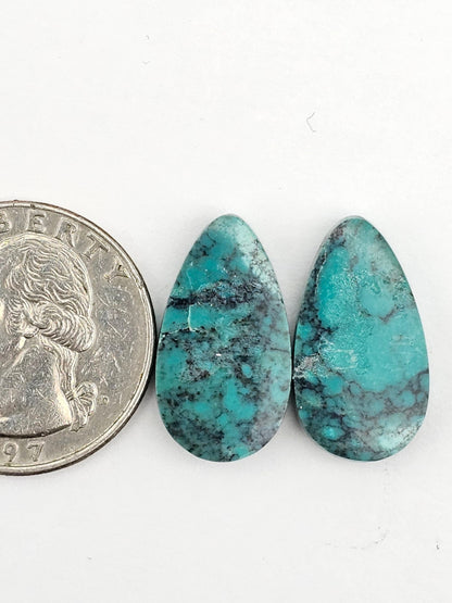 Cloud mountain Turquoise pair