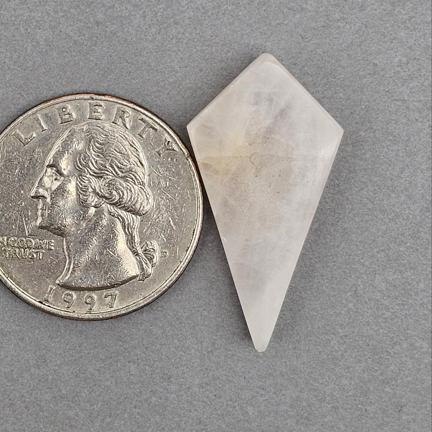 Rose Quartz Geometric Cabochon