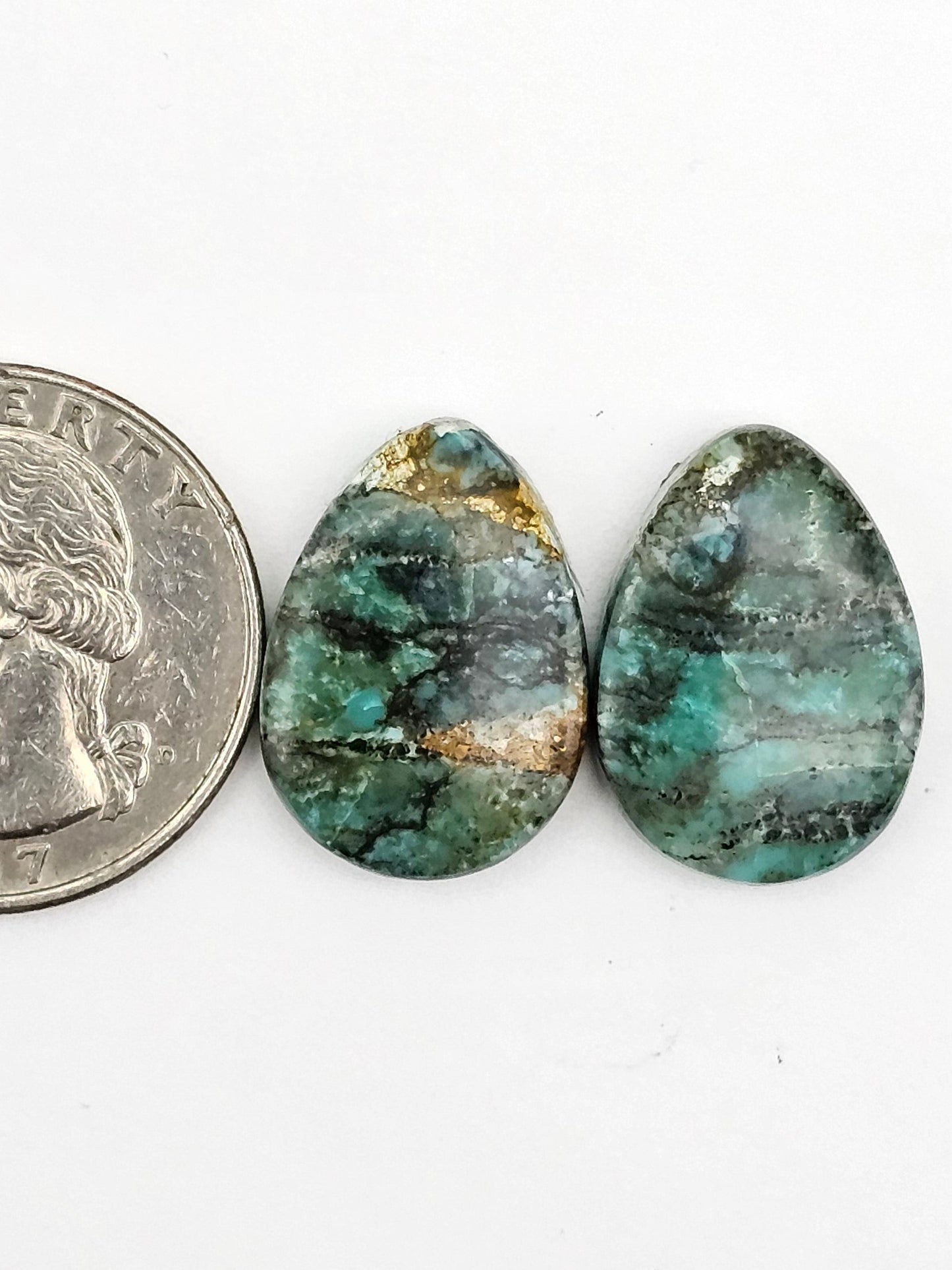 Cloud mountain Turquoise pair