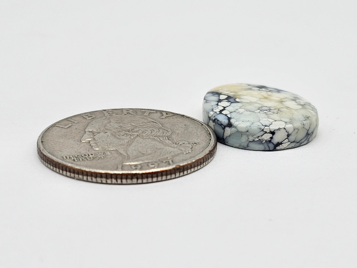 Dark Moon Variscite Cabochon