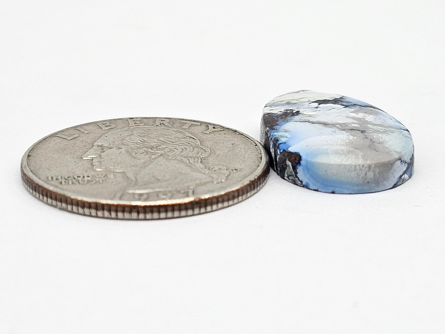 Dark Moon Variscite Cabochon