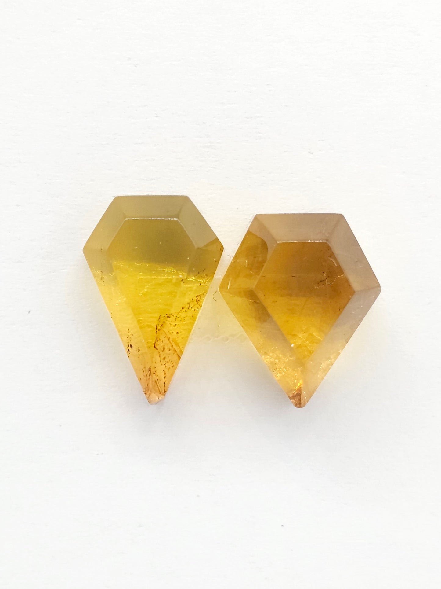 Amber Geometric Cabochon set