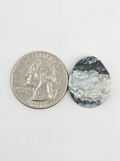 Dark Moon Variscite Cabochon