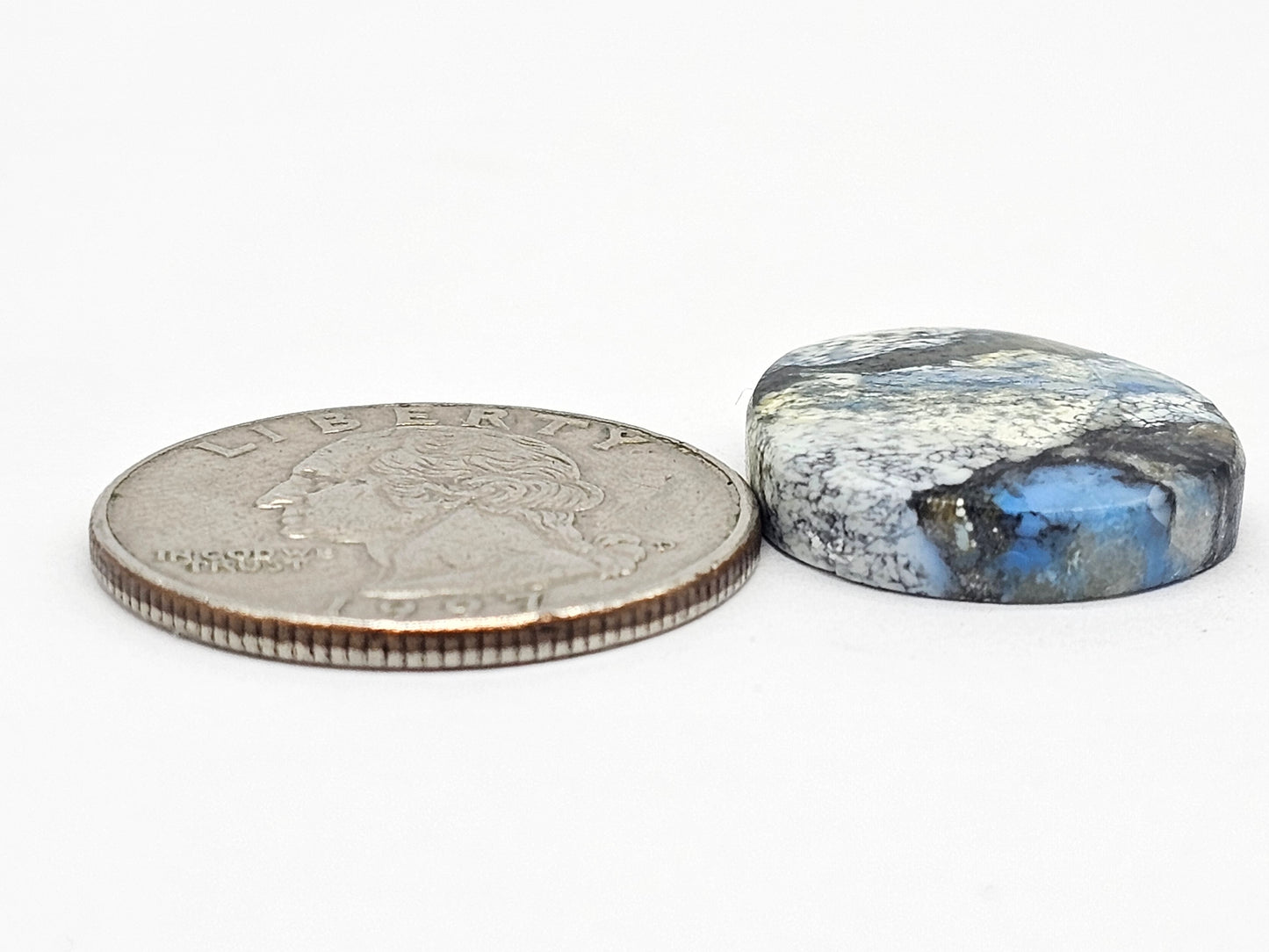 Dark Moon Variscite Cabochon