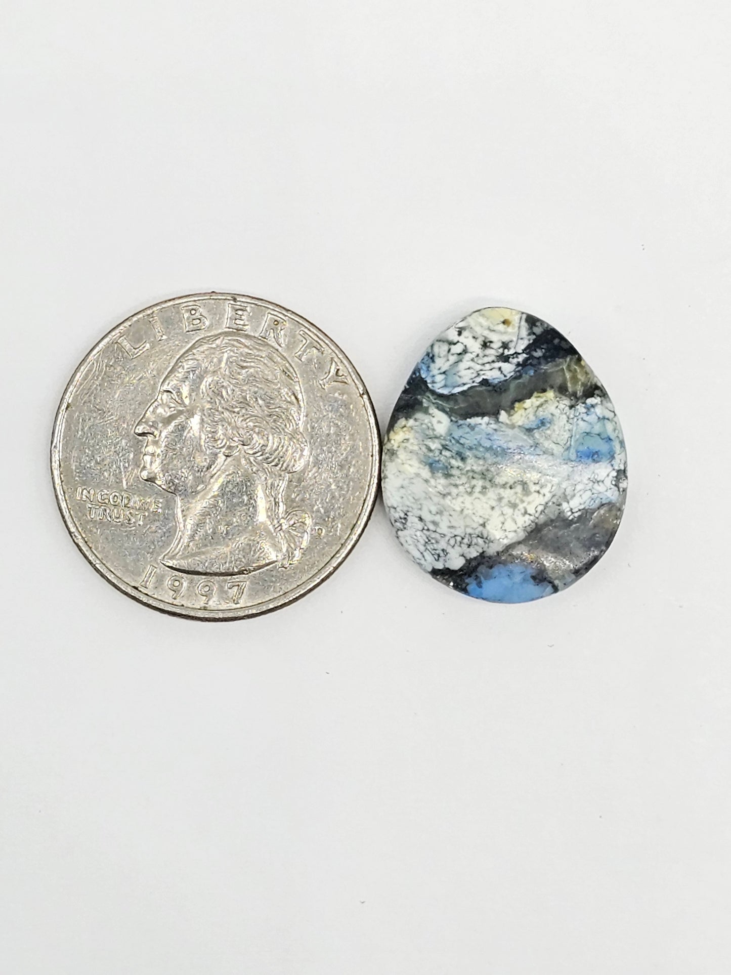 Dark Moon Variscite Cabochon