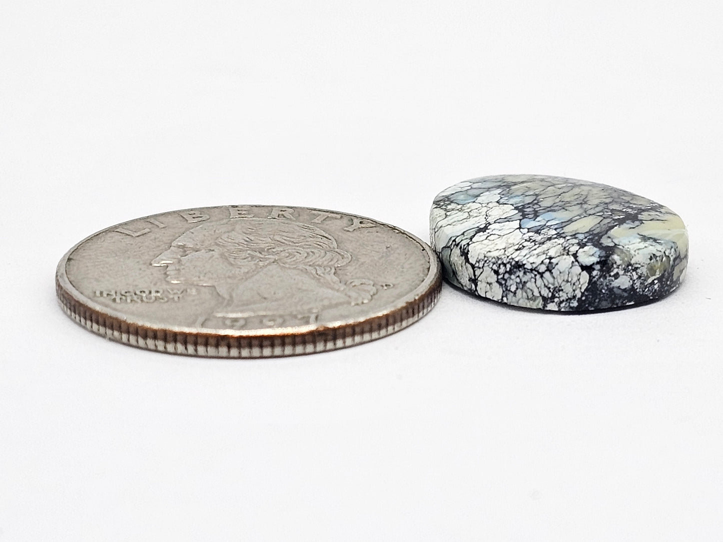 Dark Moon Variscite Cabochon