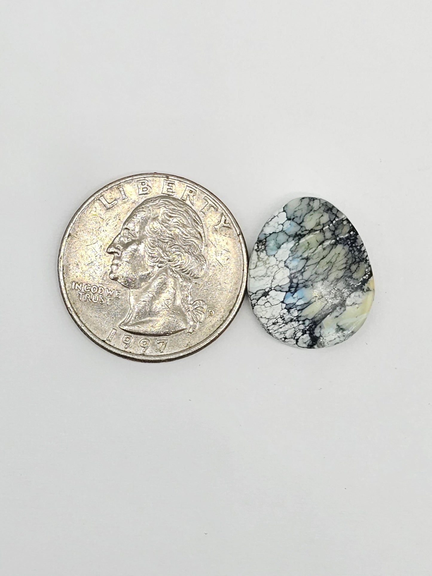 Dark Moon Variscite Cabochon
