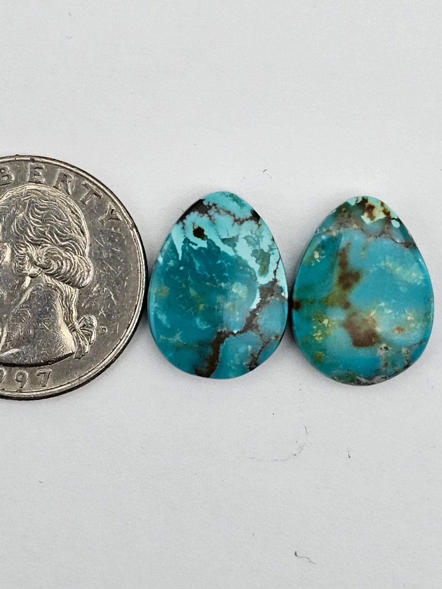 Cloud mountain Turquoise pair
