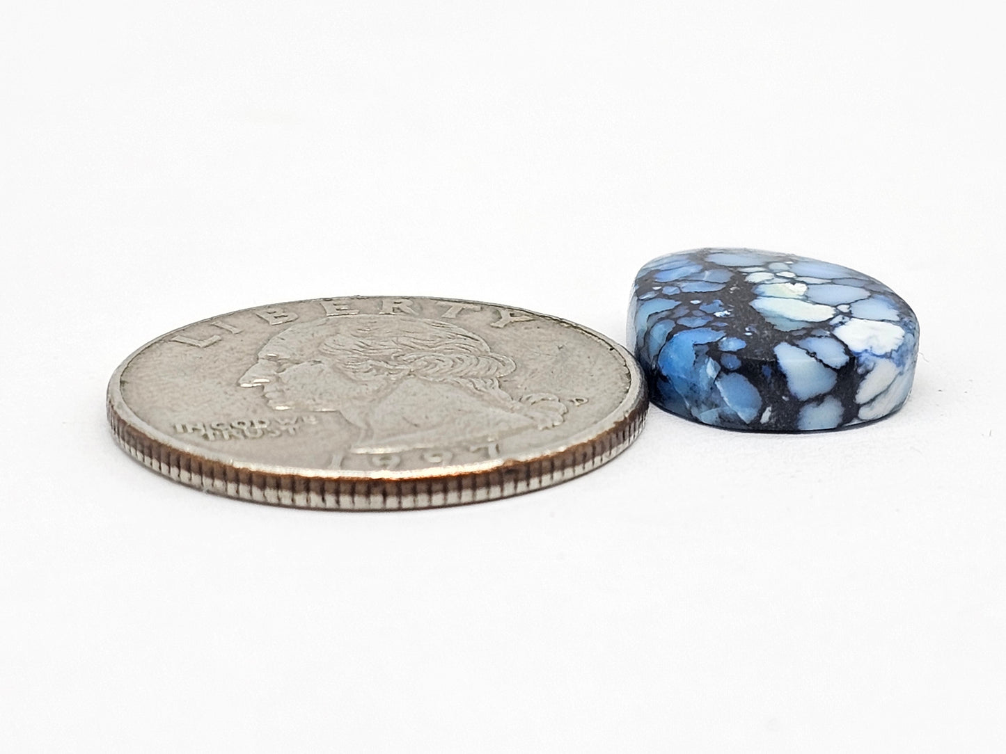 Dark Moon Variscite Cabochon
