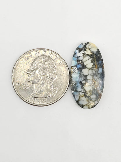 Dark Moon Variscite Cabochon