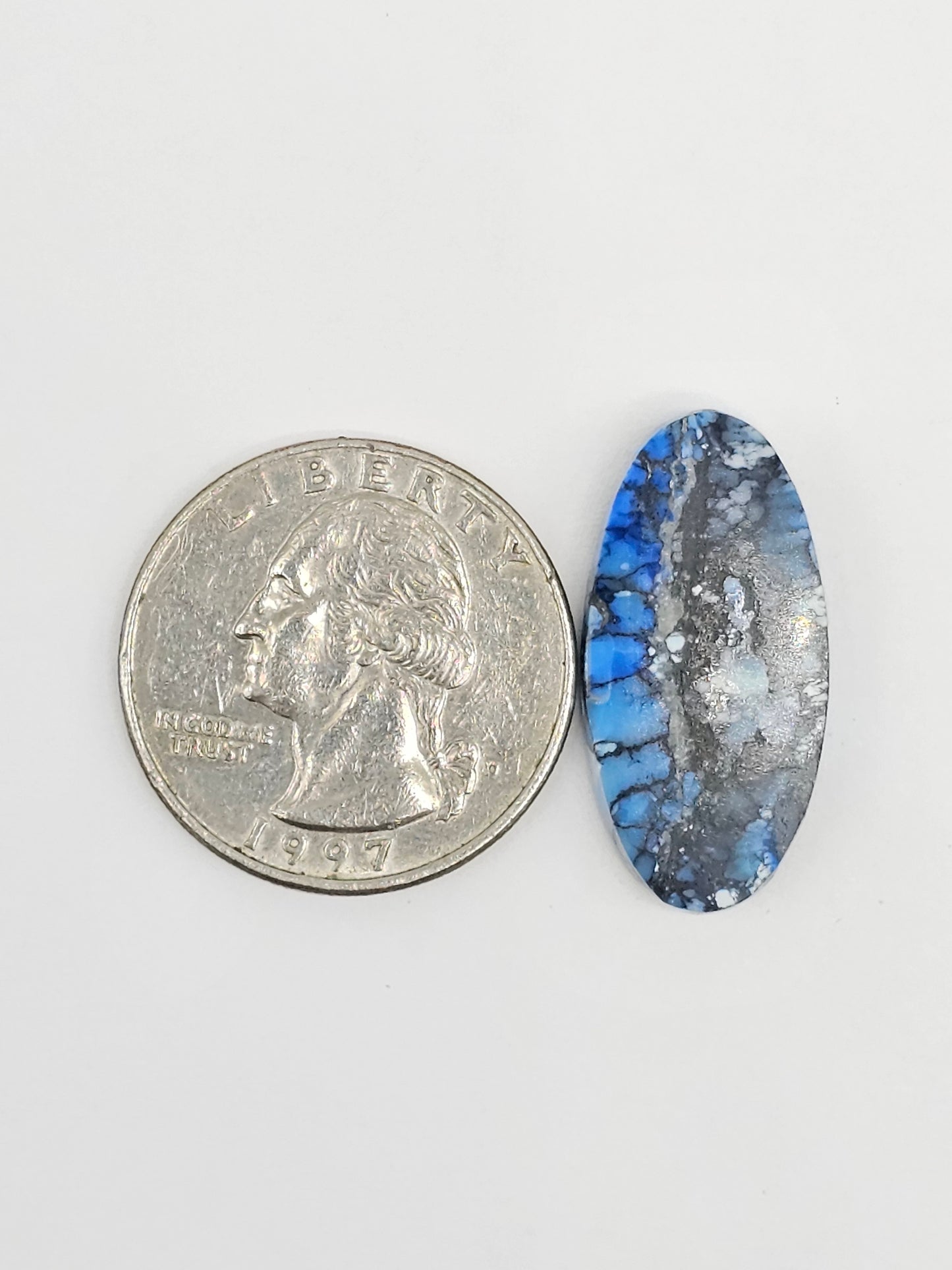 Dark Moon Variscite Cabochon