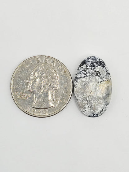 Dark Moon Variscite Cabochon