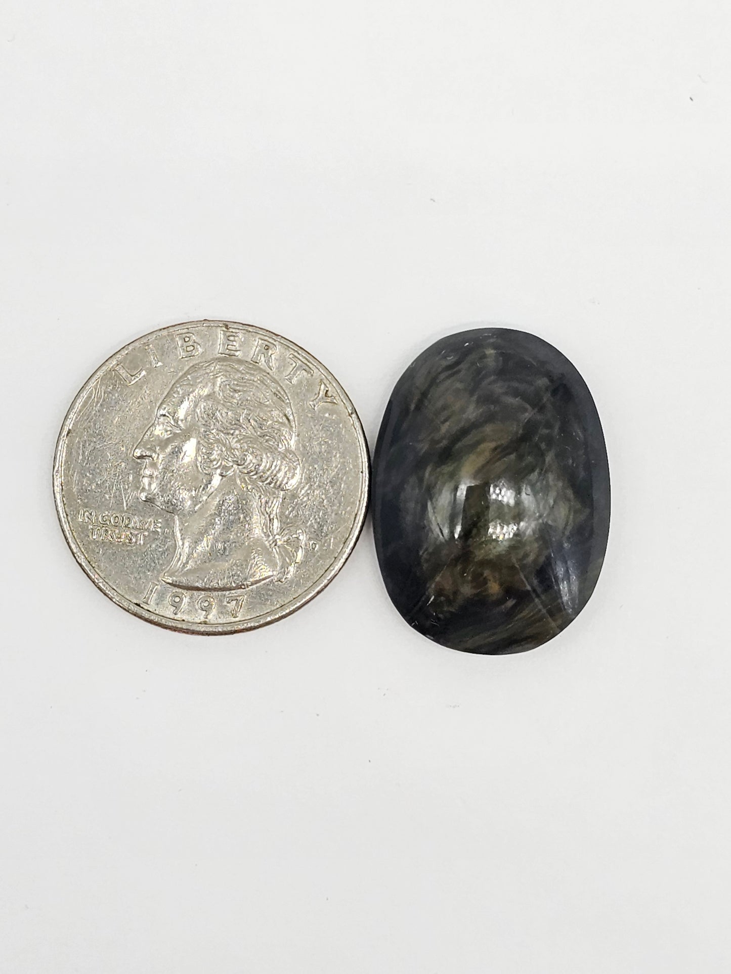 Velvet obsidian Cabochon | Natural Mexican Obsidian for Silversmiths