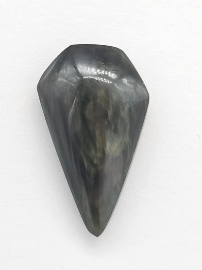Velvet obsidian Cabochon | Natural Mexican Obsidian for Silversmiths