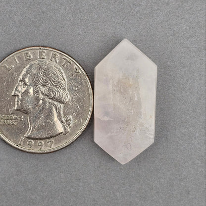 Rose Quartz Geometric Cabochon