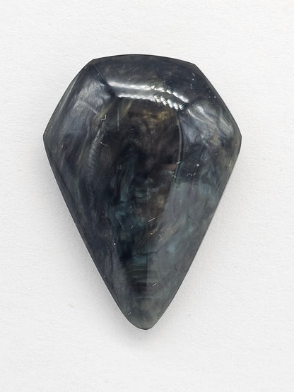 Velvet obsidian Cabochon | Natural Mexican Obsidian for Silversmiths