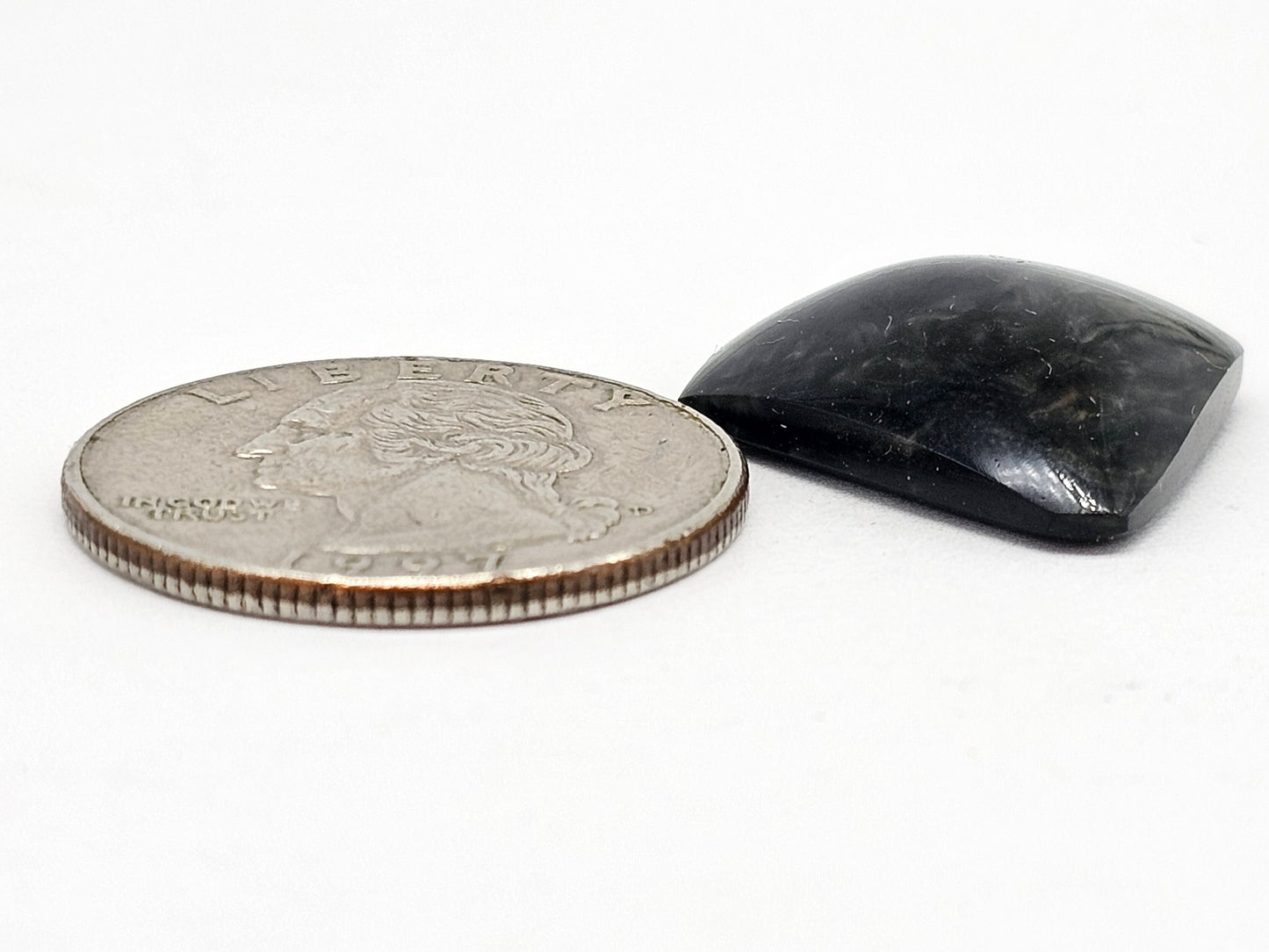 Velvet obsidian Cabochon | Natural Mexican Obsidian for Silversmiths