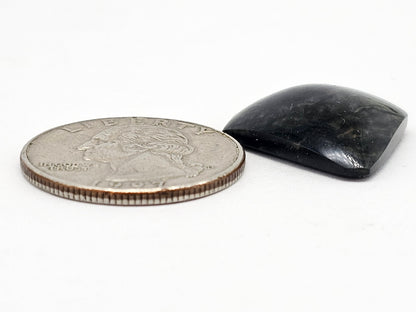 Velvet obsidian Cabochon | Natural Mexican Obsidian for Silversmiths