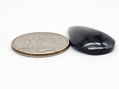 Velvet obsidian Cabochon | Natural Mexican Obsidian for Silversmiths