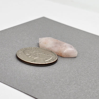 Rose Quartz Geometric Cabochon