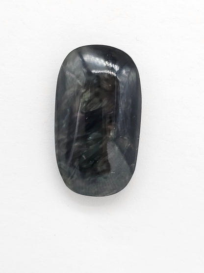Velvet obsidian Cabochon | Natural Mexican Obsidian for Silversmiths