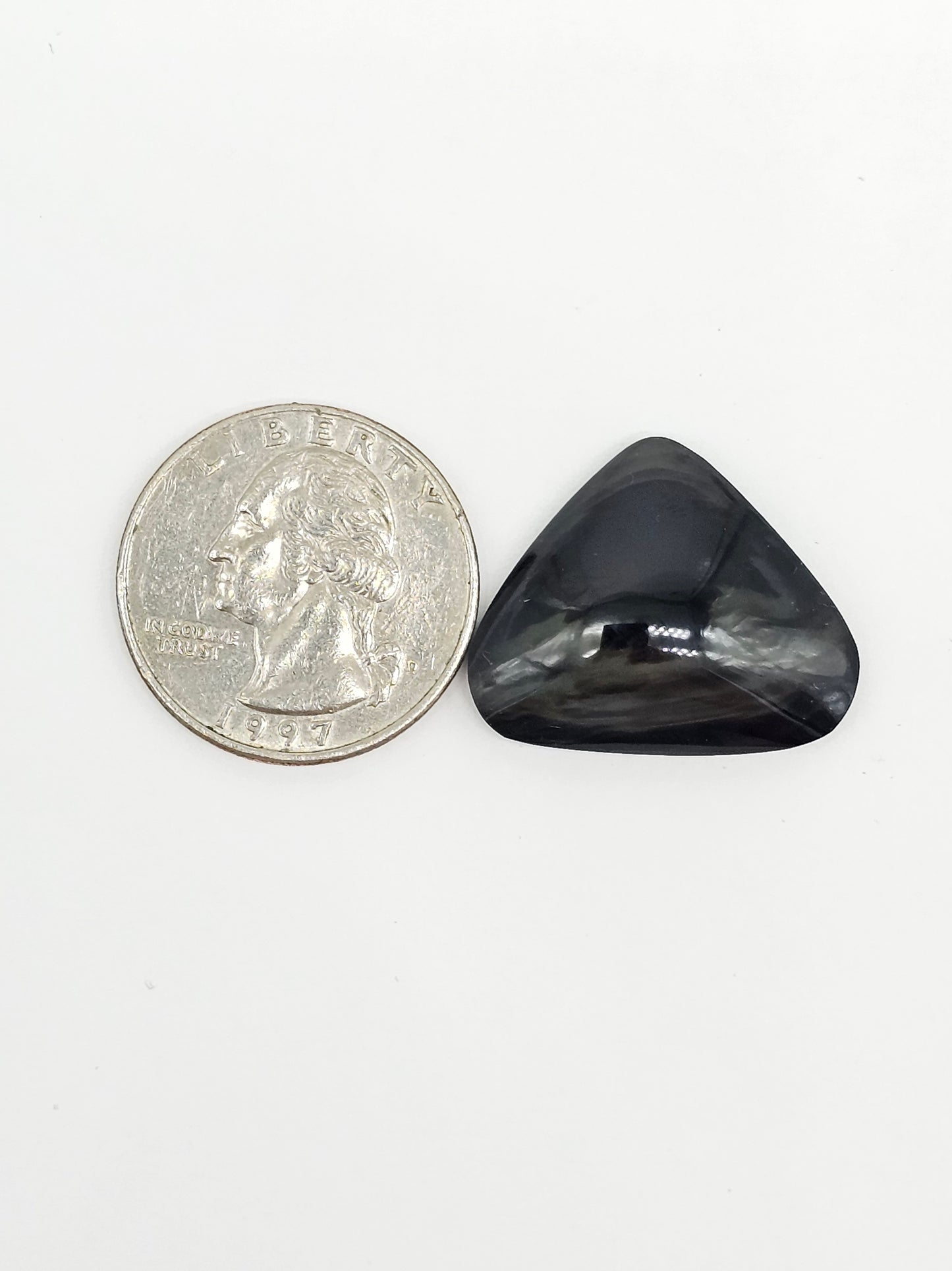 Velvet obsidian Cabochon | Natural Mexican Obsidian for Silversmiths