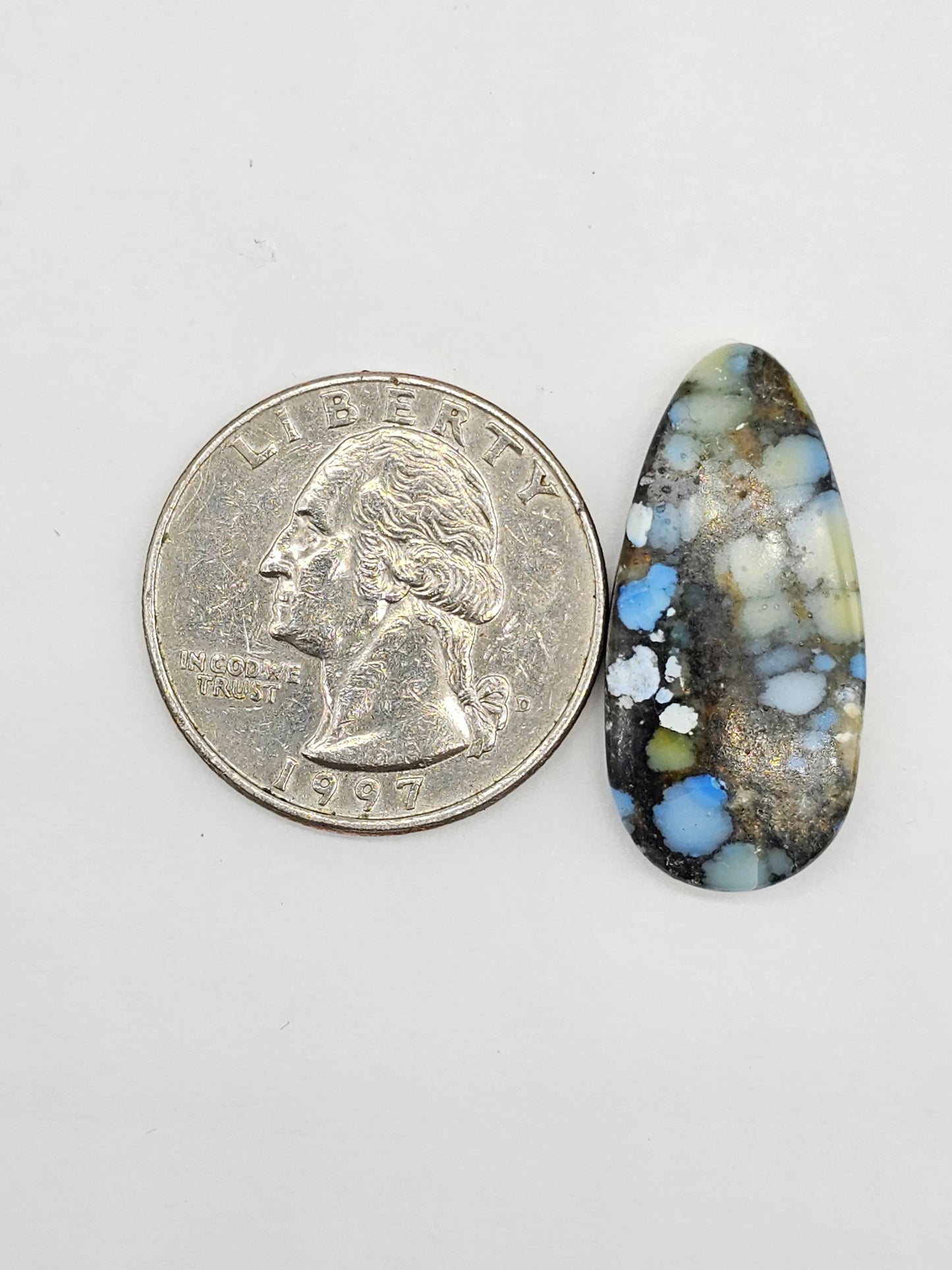 Dark Moon Variscite Cabochon