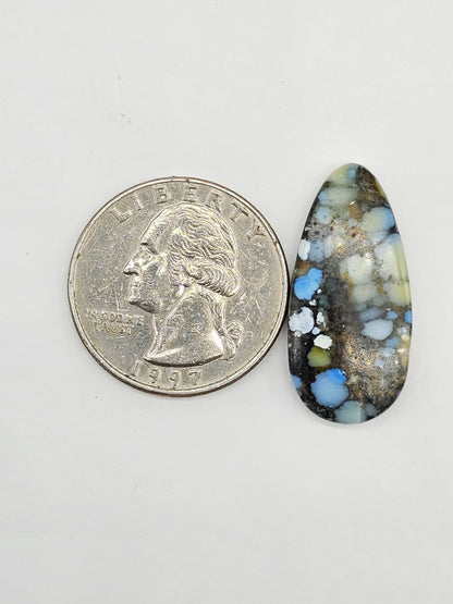 Dark Moon Variscite Cabochon
