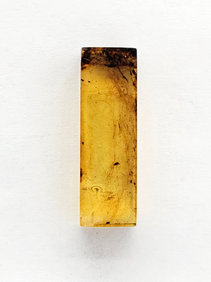 Amber Rectangle Cabochon