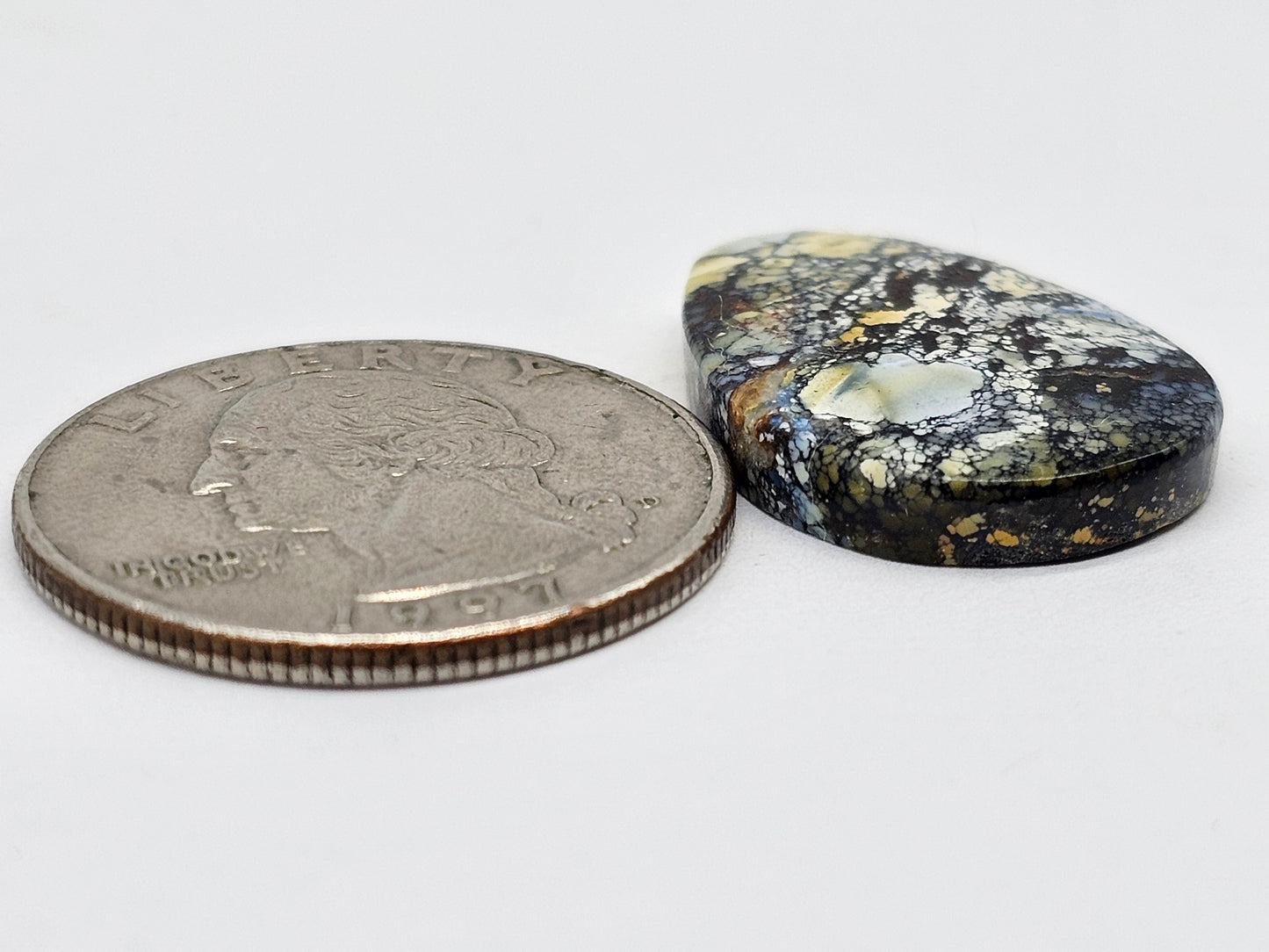Dark Moon Variscite Cabochon