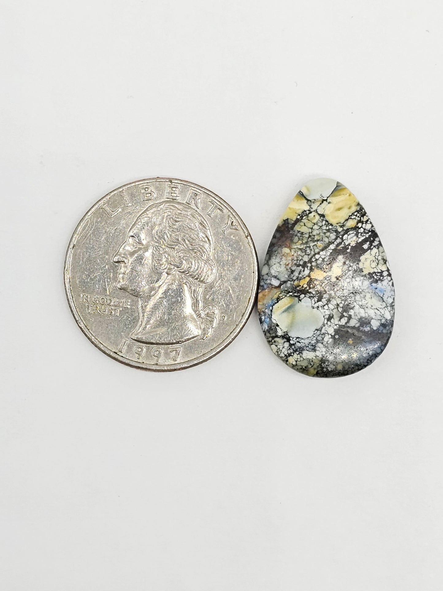 Dark Moon Variscite Cabochon