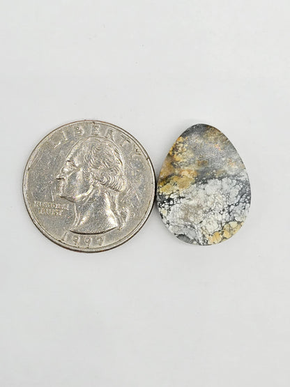 Dark Moon Variscite Cabochon