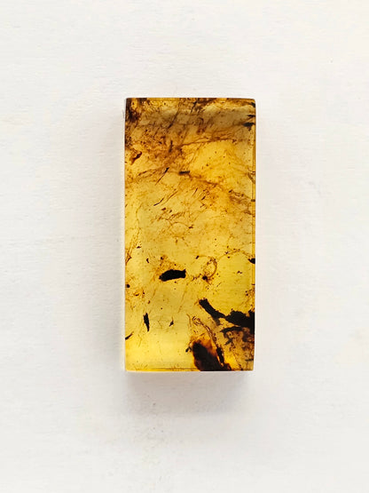Amber Rectangle Cabochon